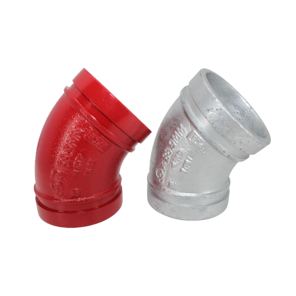 45 Deg Grooved GR8LOK 8051 Elbows