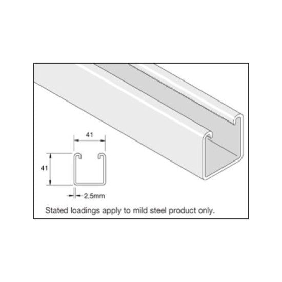 Unistrut Plain Oiled Channel