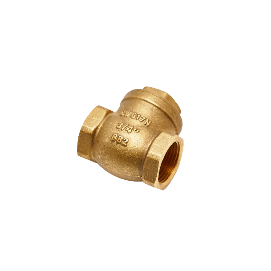 Brass Rubber Seated Swing Check Valves