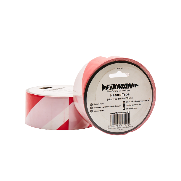 Red & White Barrier Tape